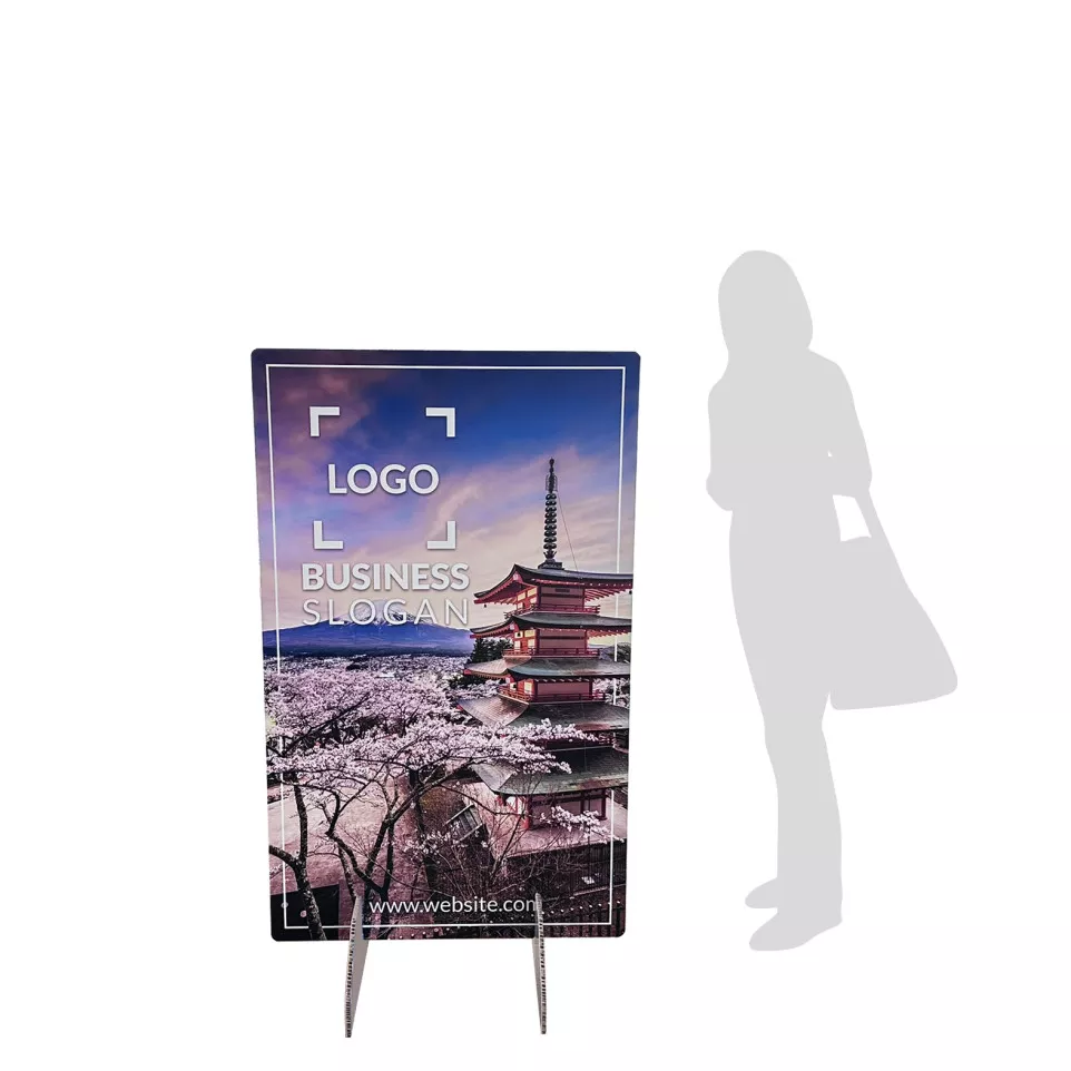 Totem de sol en carton