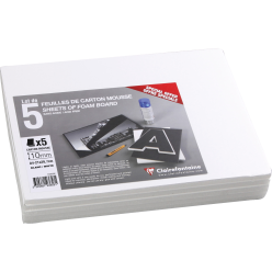 Foam Board PK 5 vel 10mm A4...