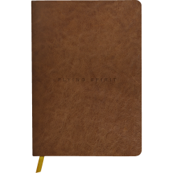 F. S. LEATHER JOURNAL COGNAC A5 90SH L/ Pc.