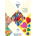 PAPIER COULEUR, Bloc de 20 feuilles 120g/m2 au format 29,7x42cm/ Pce