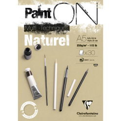 Paint'ON Naturel bloc collé...