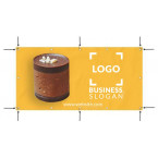 All types of banners 3 x 1 m