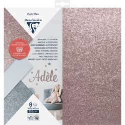 PAPIER PAILLETÉ ADHÉSIF,...