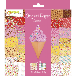 Origami Paper, Sweets/ Pc.