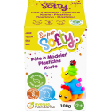 Doos Super Softy 100g, Geel-/ St.