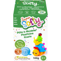 Doos Super Softy 100g, Groen-/ St.