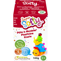 Super Softy Box 100g, Red/ Pc.