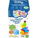 Doos Super Softy 100g, Blauw-/ St.