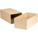 Rectangular box with drawer 32x16x12cm/ Pc.