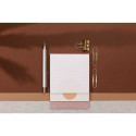 Terracotta, Memo pad 3 levels 10x14x0,8cm 90 sheets printed, 30 per size/ Pc.