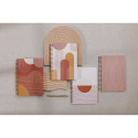 Terracotta, Wire bound notebooks A5 14,8x21 cm, 74 sheets, lined, assorted patterns./ Pc.