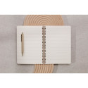 Terracotta, Wire bound notebooks A5 14,8x21 cm, 74 sheets, lined, assorted patterns./ Pc.