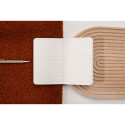 Terracotta, Stapled notebook sewn on spine 9x14 cm, 32 sheets, lined, assorted patterns./ Pc.