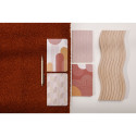 Terracotta, Stapled notebook sewn on spine 9x14 cm, 32 sheets, lined, assorted patterns./ Pc.