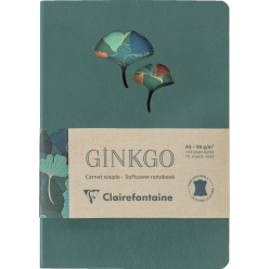 Ginkgo, Schrift A5 leder...