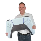 Cut-out printed panel