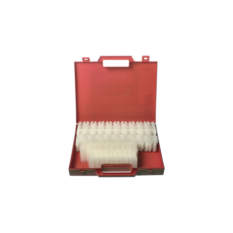 Perffixe Assortiment 1000 Cales Fourchettes Synthétiques 1 à 5 Mm - Multicolore 30x40 Mm