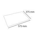 Onderlegger OfficeBy-Me 575x375mm zwart/ St.