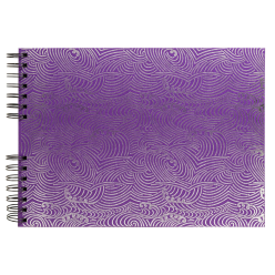 Fotoalb spir 50p zw-32x22cm...