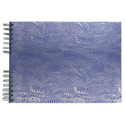 Fotoalb spir 50p zw-32x22cm...