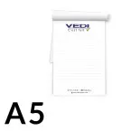 Blocs avec reliure par collage A5