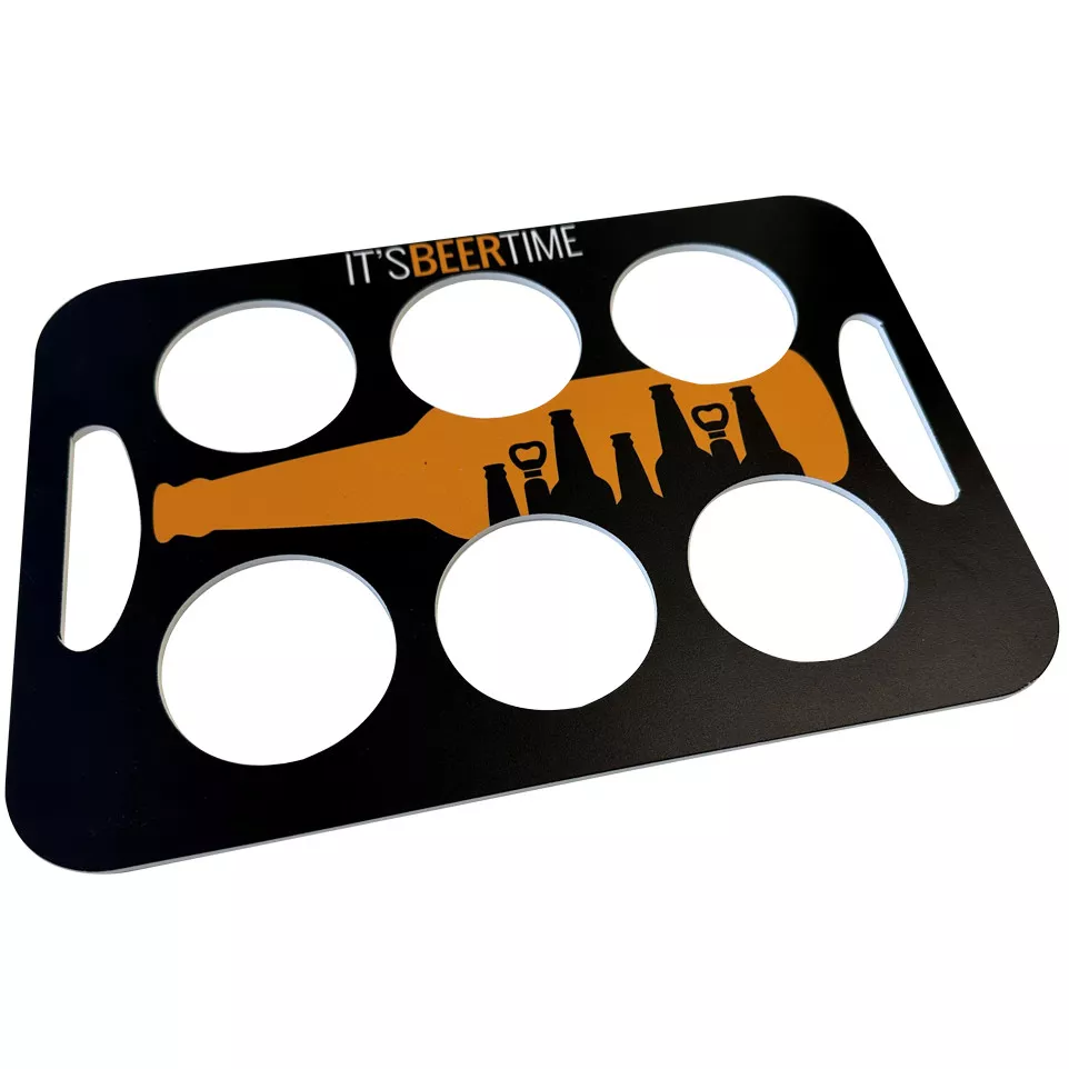 Plateau porte-gobelets personnalisé