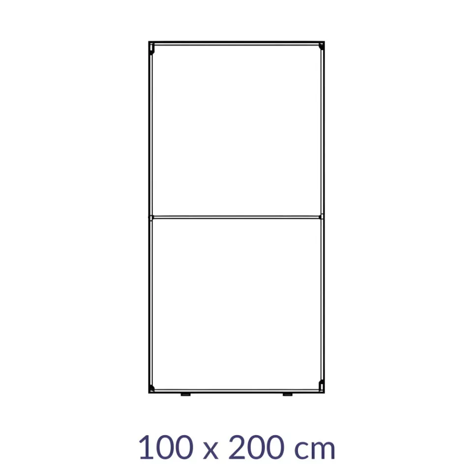 Modulaire standstructuur 100 x 200 cm