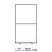 Modulaire standstructuur 120 x 200 cm