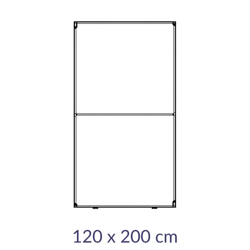 Structure Stand modulaire 120 x 200 cm
