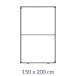 Modulaire standstructuur 150 x 200 cm