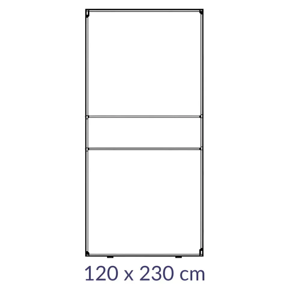 Modular Stand Structure 120 x 230 cm