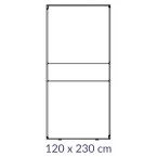 Modulaire standstructuur 120 x 230 cm
