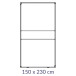 Structure Stand modulaire 150 x 230 cm