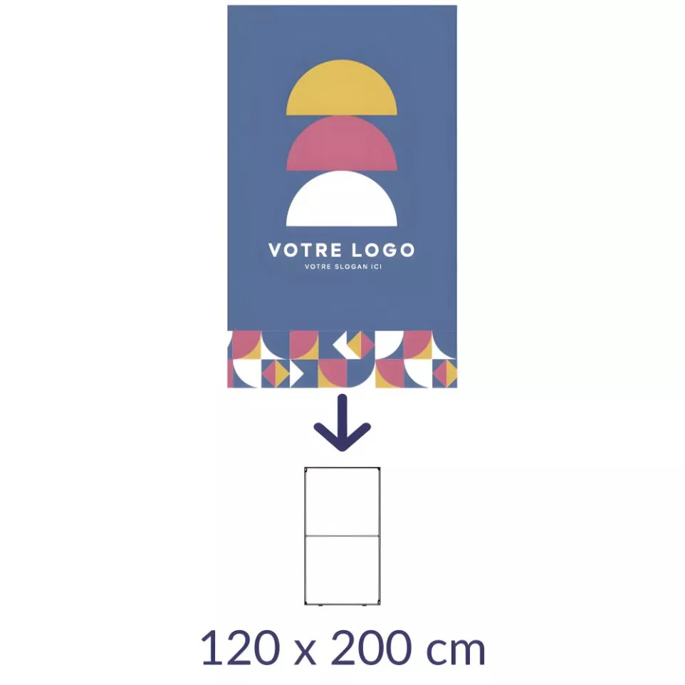 Toile textile pour Stand modulaire...