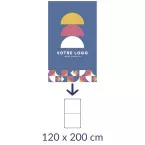 Textile canvas for modular stand 120 x 200 cm