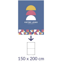 Toile textile pour Stand modulaire 150 x 200 cm