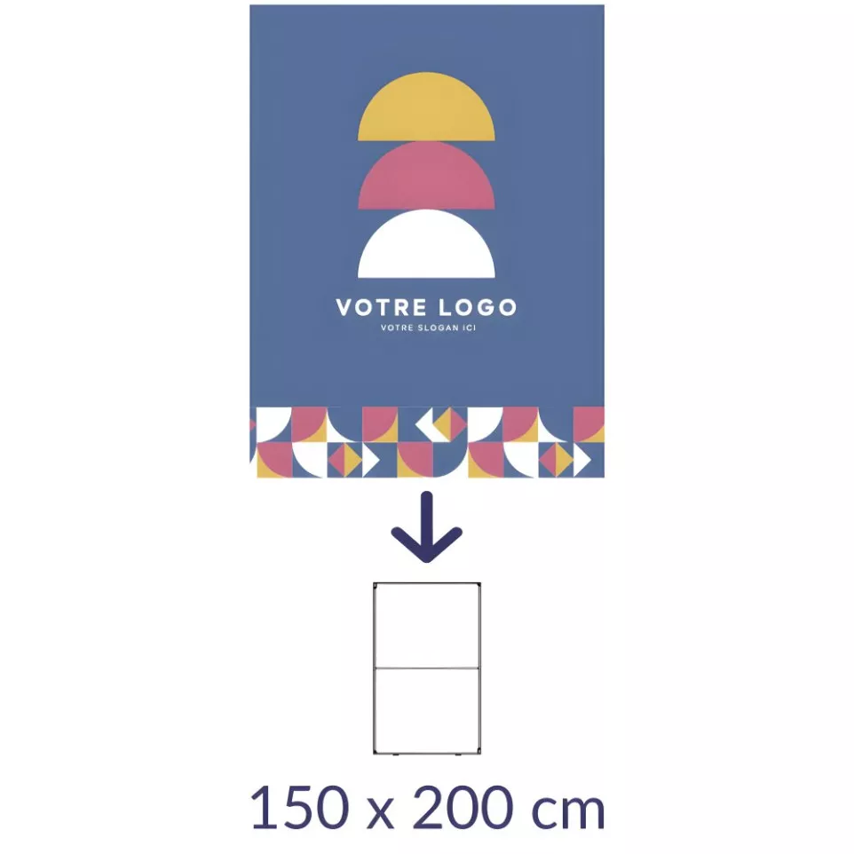 Toile textile pour Stand modulaire...