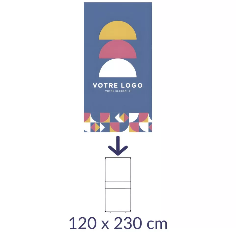 Toile textile pour Stand modulaire...