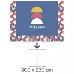 Textile canvas for modular stand 300 x 230 cm