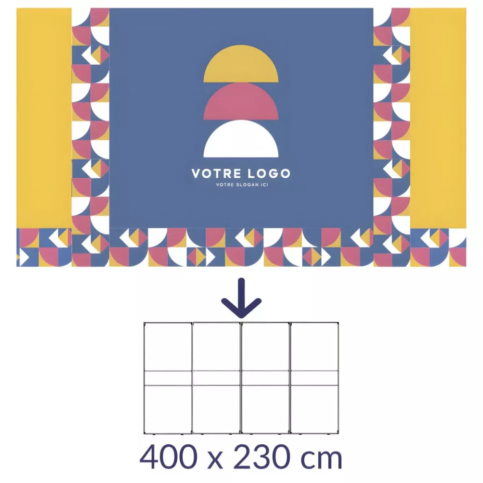 Toile textile pour Stand modulaire...