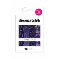 Assort. 4 papiers Foil Nuit...