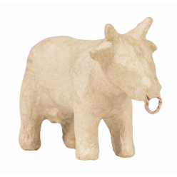 Vache avec anneau 12,5x5x8...