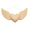 Ex-voto coeur avec ailes/ Pce