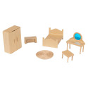 Assortiment de 6 miniatures - Chambre/ Pc.