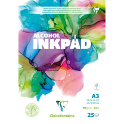 Alcohol Inkpad A3 25 Sheets...