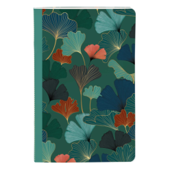 Gaïa bleu Sewn Spine Notebook 11x17cm Lined/ Pc.