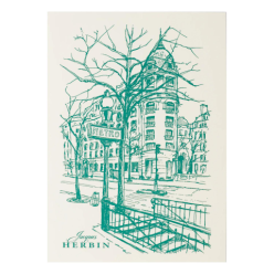 10 CARTES POSTALES PARIS - JHERBIN-/ Pce