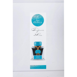 Pak 10 bladwijzers J-H Turquoise de Perse/ St.