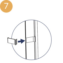 90° zijdelingse connector...