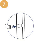 90° zijdelingse connector...